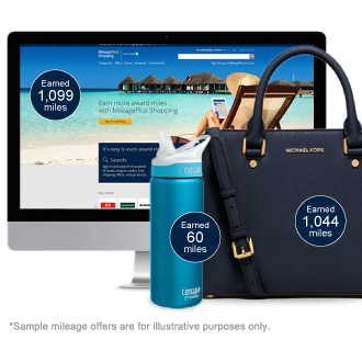 Earn unlimited miles shopping online